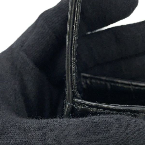 サンローランパリ ショルダーバッグ ル・サンカセット クロコ型押しレザー 657228 SAINT LAURENT PARIS ワンショルダー 黒