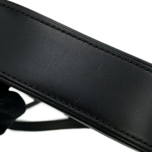 サンローランパリ ショルダーバッグ LE 5 A 7 ミニ バーティカル レザー 735214 SAINT LAURENT PARIS 黒