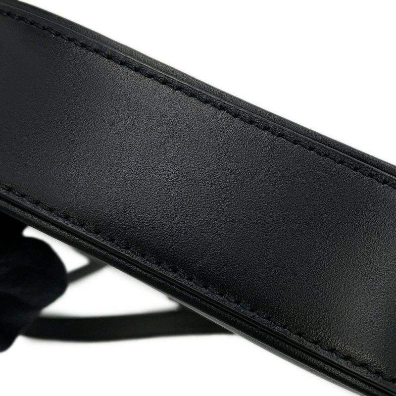 サンローランパリ ショルダーバッグ LE 5 A 7 ミニ バーティカル レザー 735214 SAINT LAURENT PARIS 黒