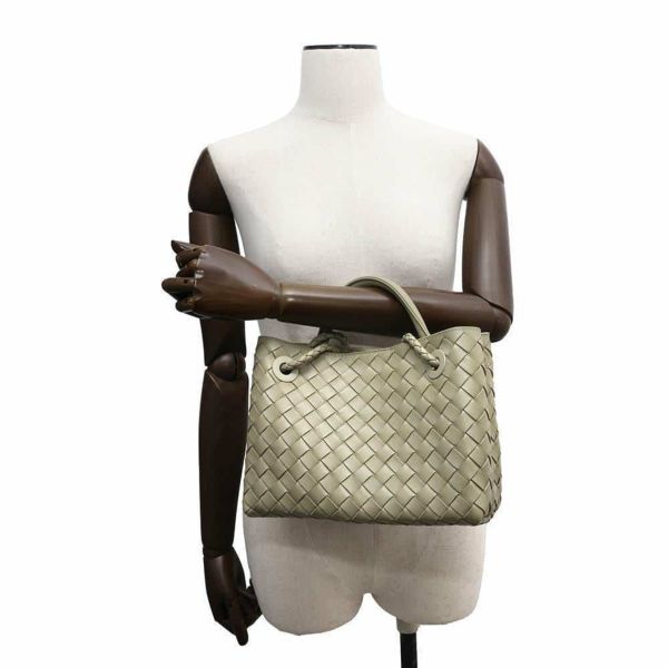 ボッテガヴェネタ ハンドバッグ イントレチャート アンディアーモ ラムスキン 766014 BOTTEGA VENETA 3way