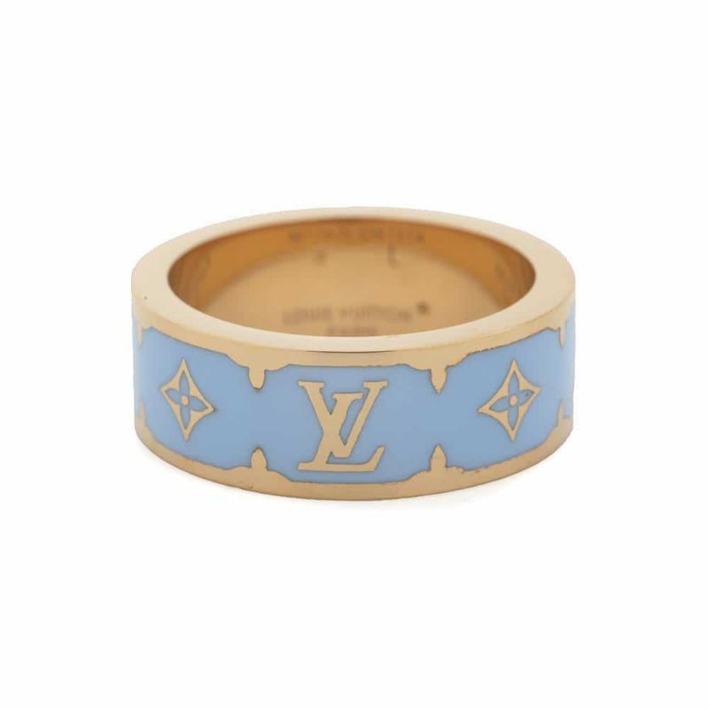 ルイヴィトン リング ナノ グラム エナメル リングサイズL M1567L LOUIS VUITTON 指輪 アクセサリー
