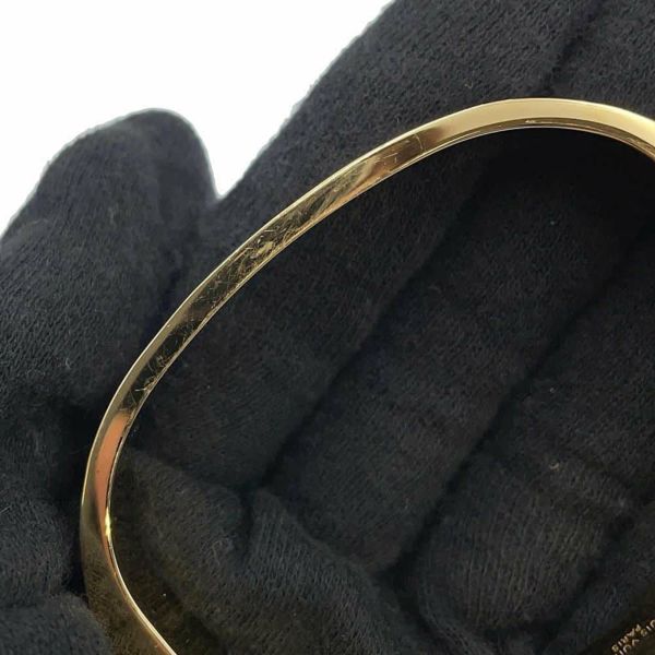 ルイヴィトン ブレスレット ナノ グラム エナメル M1574S LOUIS VUITTON アクセサリー バングル 白 ホワイト