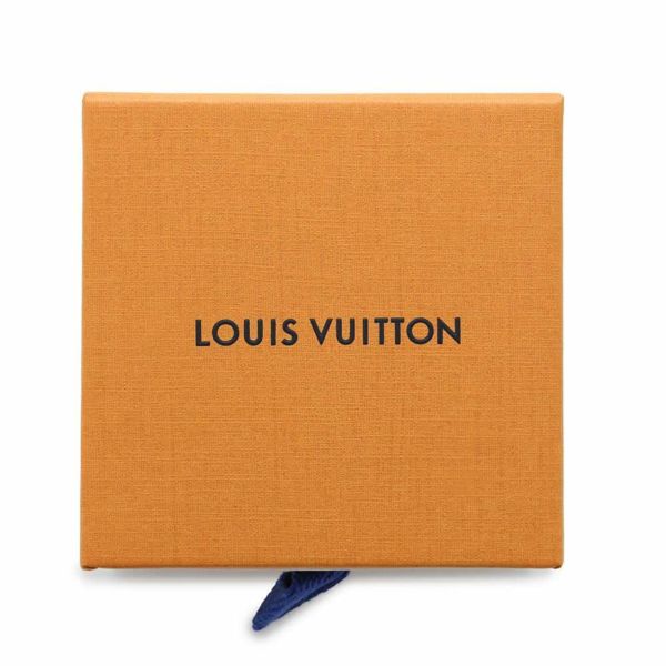 ルイヴィトン ブレスレット ナノ グラム エナメル M1574S LOUIS VUITTON アクセサリー バングル 白 ホワイト