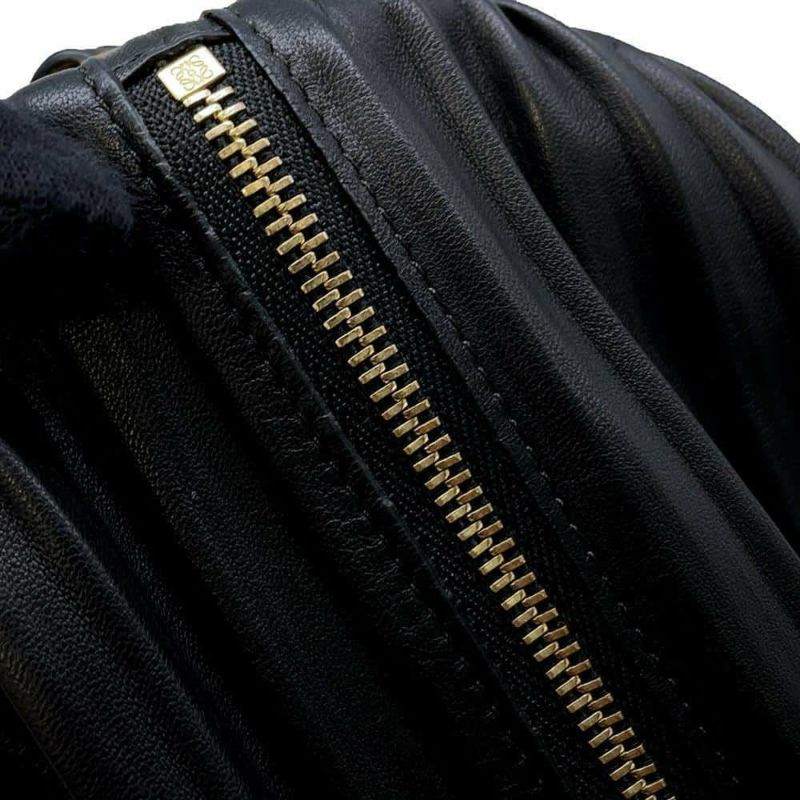 ロエベ ハンドバッグ ブレスレット ポーチ C912P84X02 LOEWE 2wayクラッチバッグ 黒