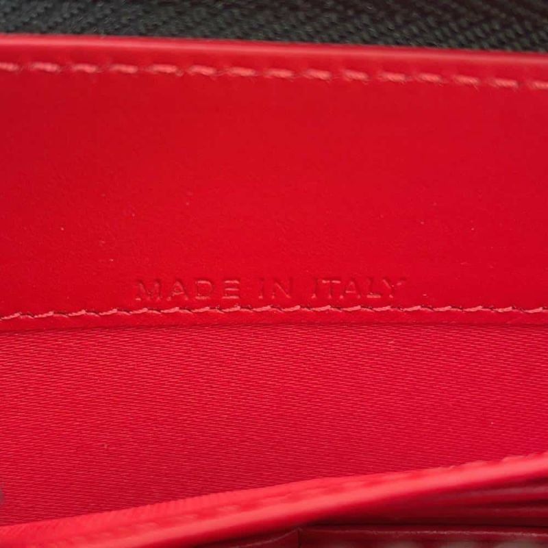 クリスチャン・ルブタン 長財布 パネトーネ スパイク スタッズ レザー 1175099 Christian Louboutin 黒