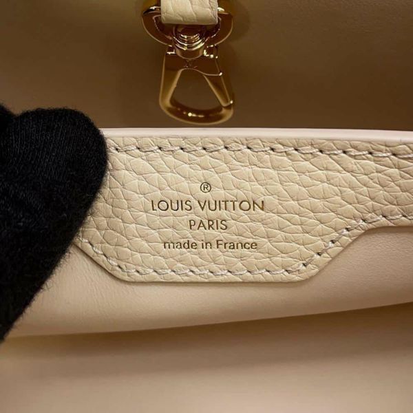 ルイヴィトン ハンドバッグ カプシーヌBB ツイード M22181 LOUIS VUITTON 2wayショルダーバッグ