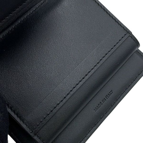 セリーヌ 三つ折り財布 トリオンフ スモール フラップウォレット 10D783DPV.38SI CELINE 黒