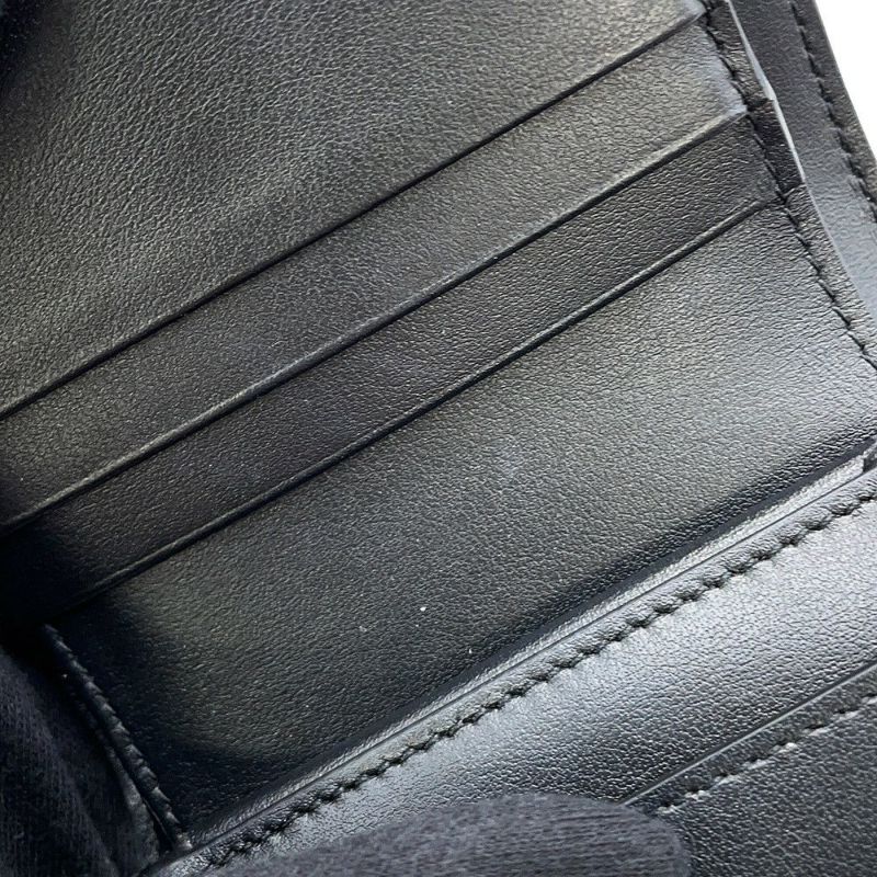 セリーヌ 三つ折り財布 トリオンフ スモール フラップウォレット 10D783DPV.38SI CELINE 黒