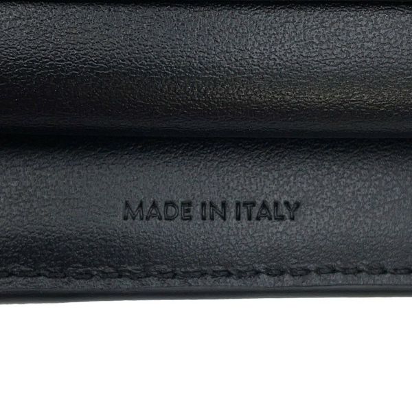 セリーヌ 三つ折り財布 トリオンフ スモール フラップウォレット 10D783DPV.38SI CELINE 黒