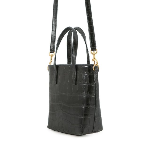 サンローランパリ ハンドバッグ ミニトイ ショッピング 712367 SAINT LAURENT PARIS 2way 黒