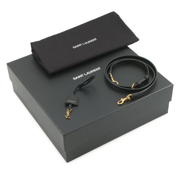 サンローランパリ ハンドバッグ ミニトイ ショッピング 712367 SAINT LAURENT PARIS 2way 黒