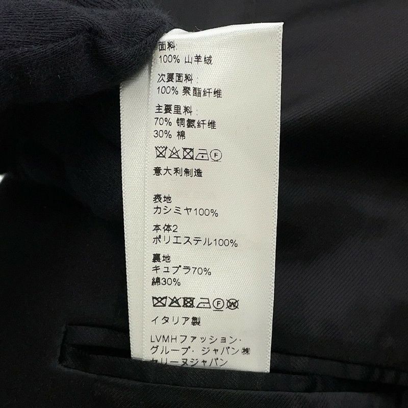 セリーヌ コート カシミヤ タキシードコート レディースサイズ34 2M02B6700 CELINE 黒