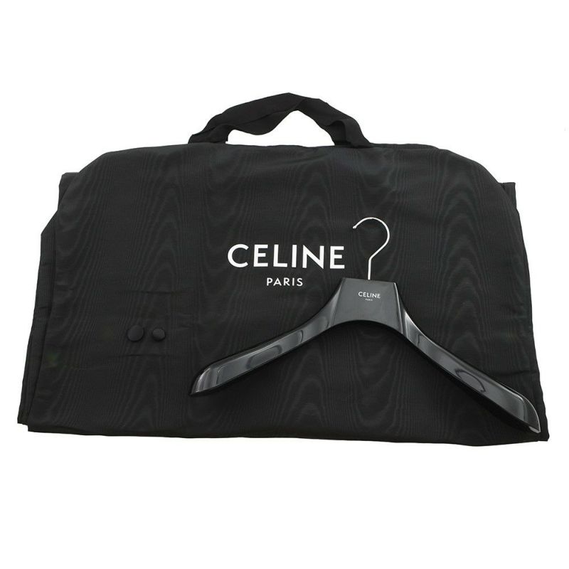 セリーヌ コート カシミヤ タキシードコート レディースサイズ34 2M02B6700 CELINE 黒