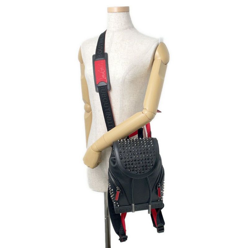 クリスチャン・ルブタン リュック エクスプローラーファンク スタッズ バックパック 3215038 Christian Louboutin 黒 2way