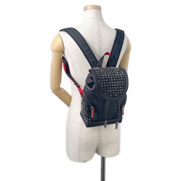 クリスチャン・ルブタン リュック エクスプローラーファンク スタッズ バックパック 3215038 Christian Louboutin 黒 2way