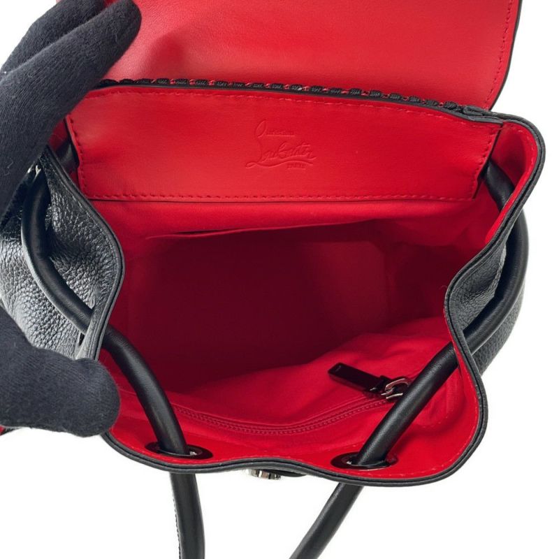 クリスチャン・ルブタン リュック エクスプローラーファンク スタッズ バックパック 3215038 Christian Louboutin 黒 2way