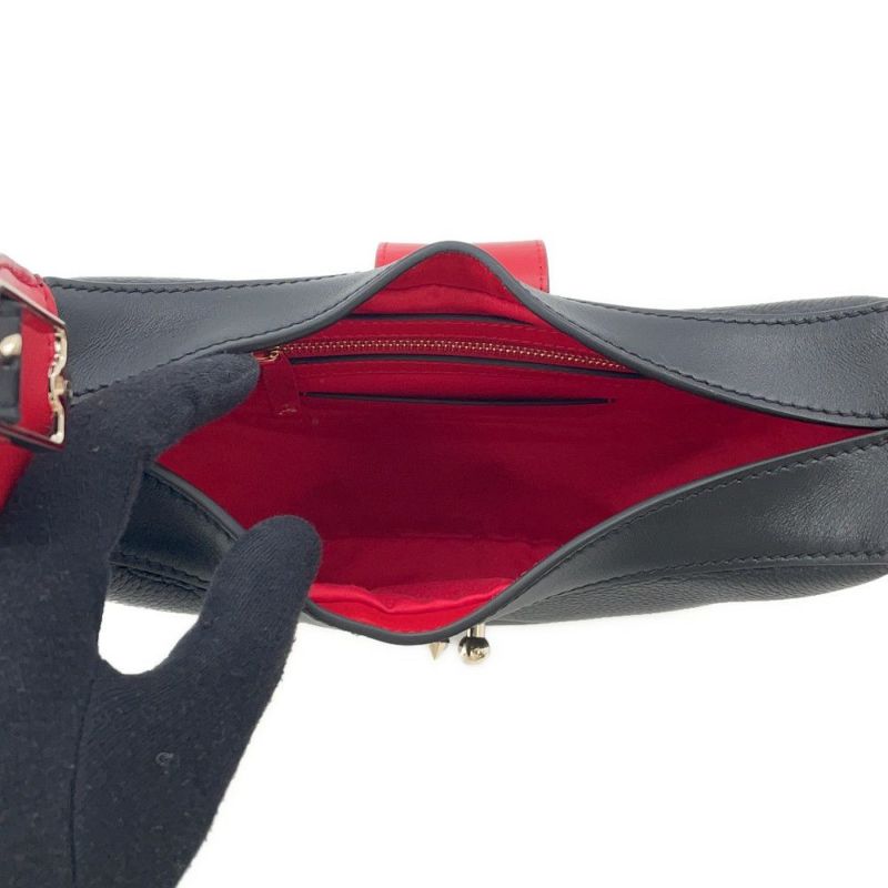 クリスチャン・ルブタン ショルダーバッグ CARASKY カラスキー ミニ 1225182 Christian Louboutin 黒