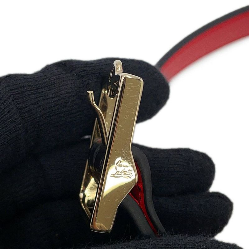 クリスチャン・ルブタン ショルダーバッグ CARASKY カラスキー ミニ 1225182 Christian Louboutin 黒