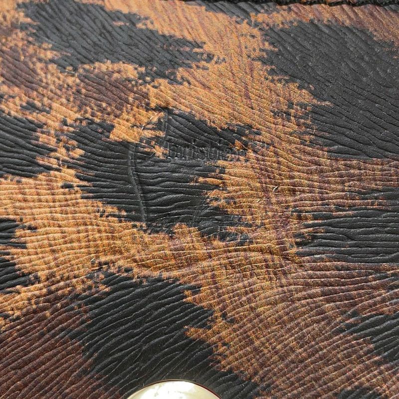 クリスチャン・ルブタン チェーンウォレット LOUBI54 ヒョウ柄 レザー 3235267 Christian Louboutin 長財布