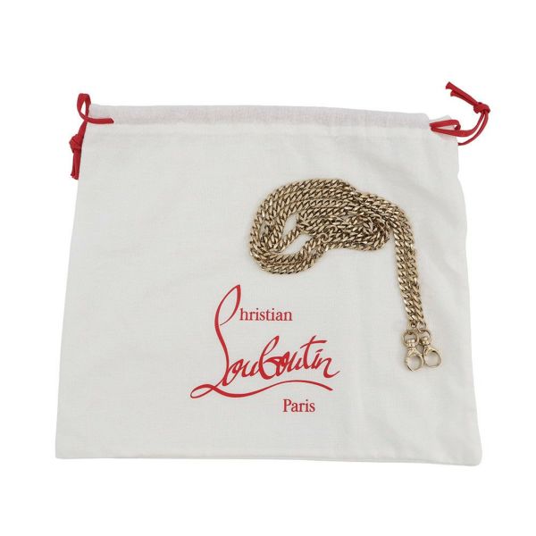 クリスチャン・ルブタン チェーンウォレット LOUBI54 ヒョウ柄 レザー 3235267 Christian Louboutin 長財布