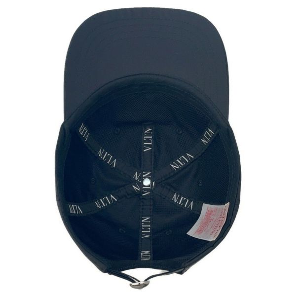 ヴァレンティノ・ガラヴァーニ キャップ VLTNロゴ キャップ ナイロン 3Y2HDA10QYK VALENTINO 帽子 黒