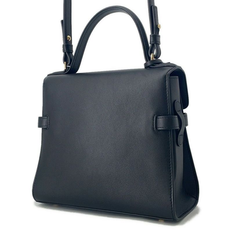 デルヴォー ハンドバッグ タンペートPM レザー AA0505AAX099ZDO 2way 黒