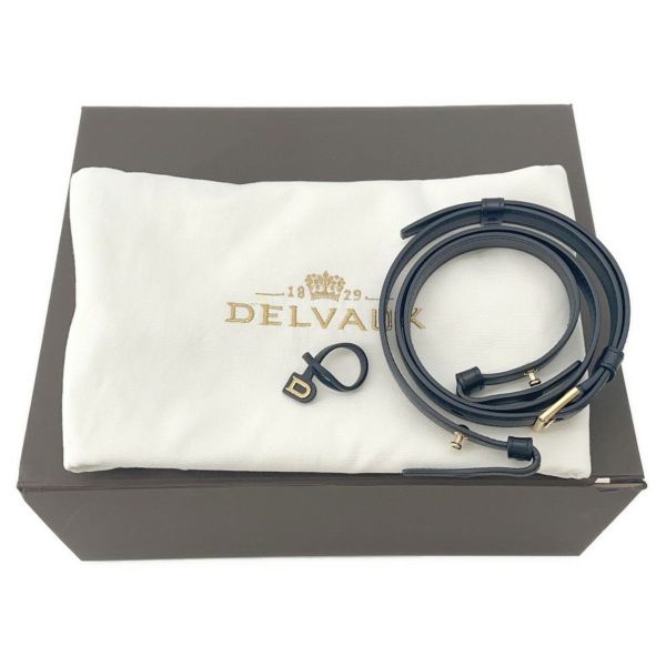 デルヴォー ハンドバッグ タンペートPM レザー AA0505AAX099ZDO 2way 黒