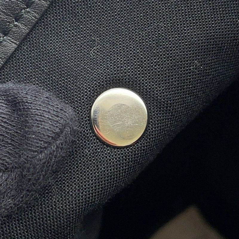 バレンシアガ トートバッグ ストライプ ネイビーカバス S 339933 BALENCIAGA ポーチ付