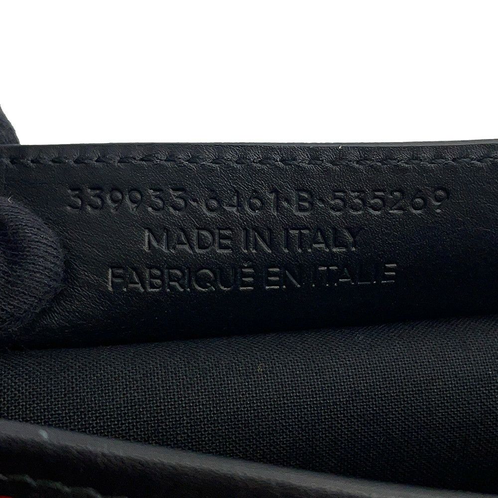 バレンシアガ トートバッグ ストライプ ネイビーカバス S 339933 BALENCIAGA ポーチ付