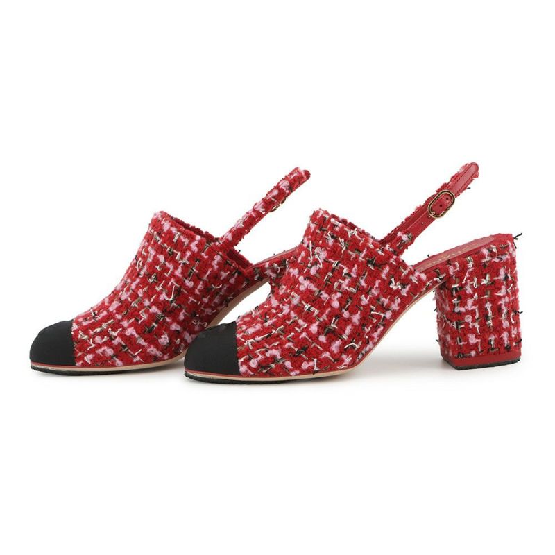 シャネル パンプス スリングバック シューズ ココマーク ツイード レディースサイズ36 1/2C G46865 靴 2025/26年秋冬