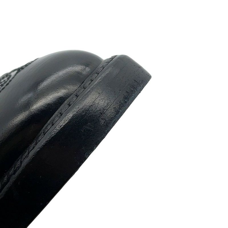 シャネル ショートブーツ サイドゴア ココマーク レザー レディースサイズ37C G46804 CHANEL 靴 黒