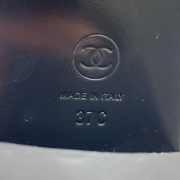 シャネル ショートブーツ サイドゴア ココマーク レザー レディースサイズ37C G46804 CHANEL 靴 黒