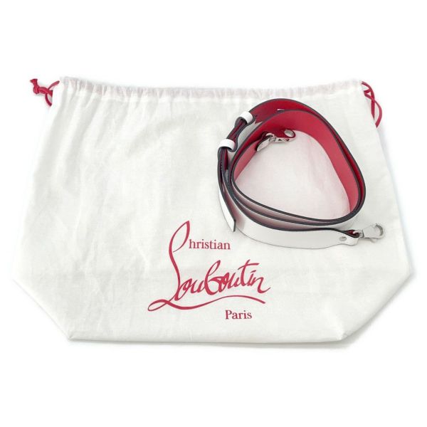 クリスチャン・ルブタン ハンドバッグ CABATA カバタ ミニ 1215237 Christian Louboutin 2way 白
