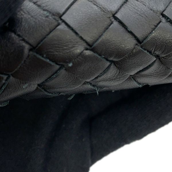 ボッテガヴェネタ ショルダーバッグ イントレチャート 577534 BOTTEGA VENETA 黒