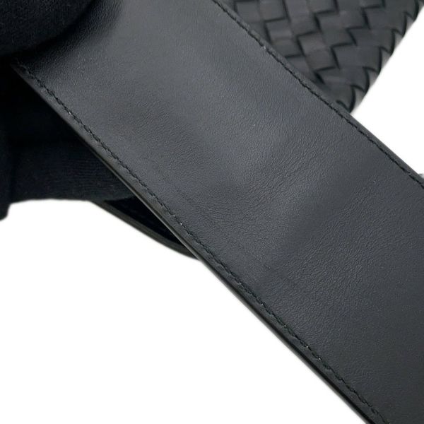 ボッテガヴェネタ ショルダーバッグ イントレチャート 577534 BOTTEGA VENETA 黒