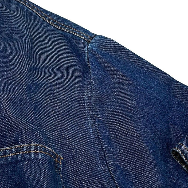 ミュウミュウ シャツ ロゴ デニムシャツ レディースサイズ36 GWC105 MIUMIU トップス