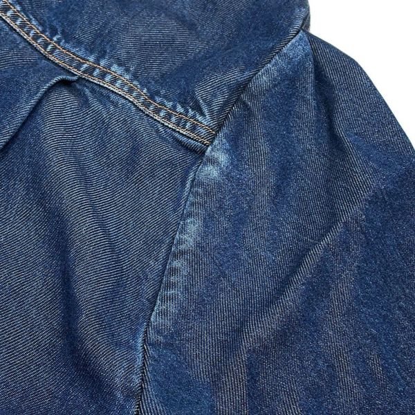 ミュウミュウ シャツ ロゴ デニムシャツ レディースサイズ36 GWC105 MIUMIU トップス