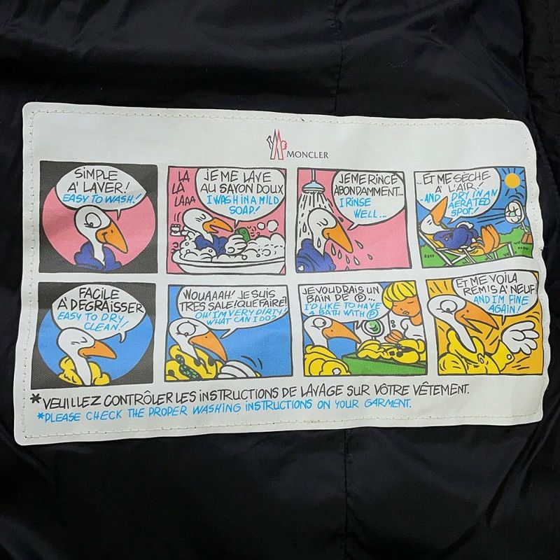 モンクレール ダウンジャケット AVOCE アヴォーチェ ナイロン J20931A00151539ZD レディースサイズ1 MONCLER 黒