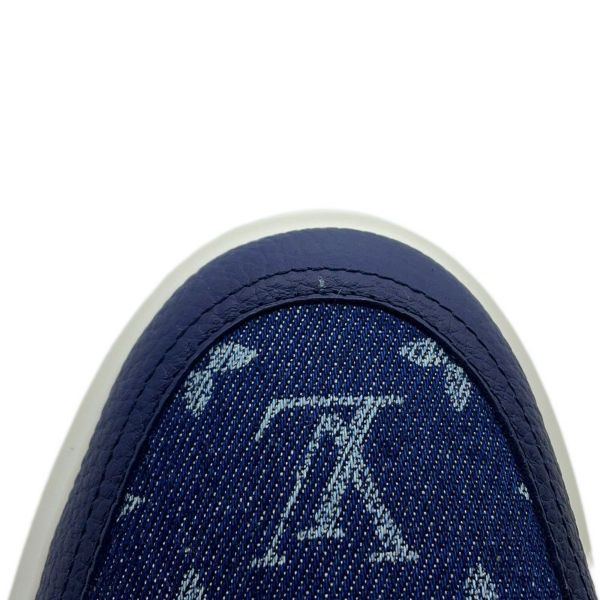 ルイヴィトン スニーカー モノグラム・デニム ビバリーヒルズ・ライン メンズサイズ9 1AHDYL 靴