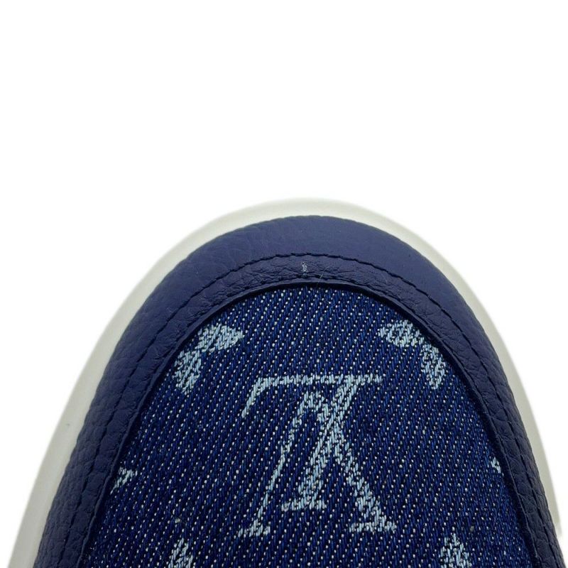 ルイヴィトン スニーカー モノグラム・デニム ビバリーヒルズ・ライン メンズサイズ9 1AHDYL 靴