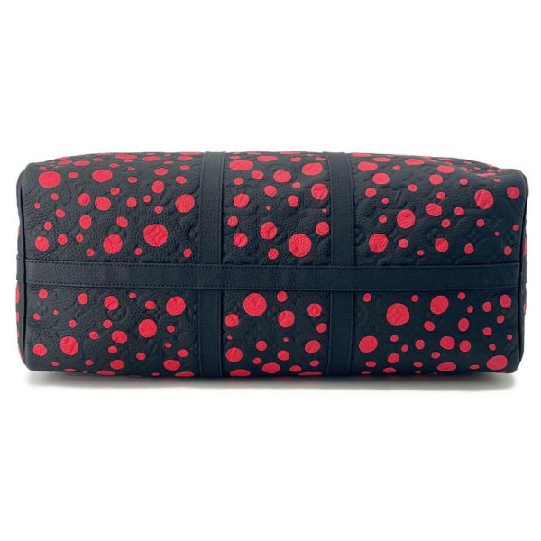 ルイヴィトン ボストンバッグ トリヨン・モノグラム/インフィニティドット キーポル・バンドリエール50 M21674 草間彌生