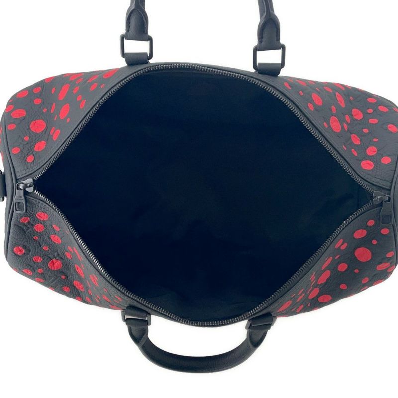 ルイヴィトン ボストンバッグ トリヨン・モノグラム/インフィニティドット キーポル・バンドリエール50 M21674 草間彌生