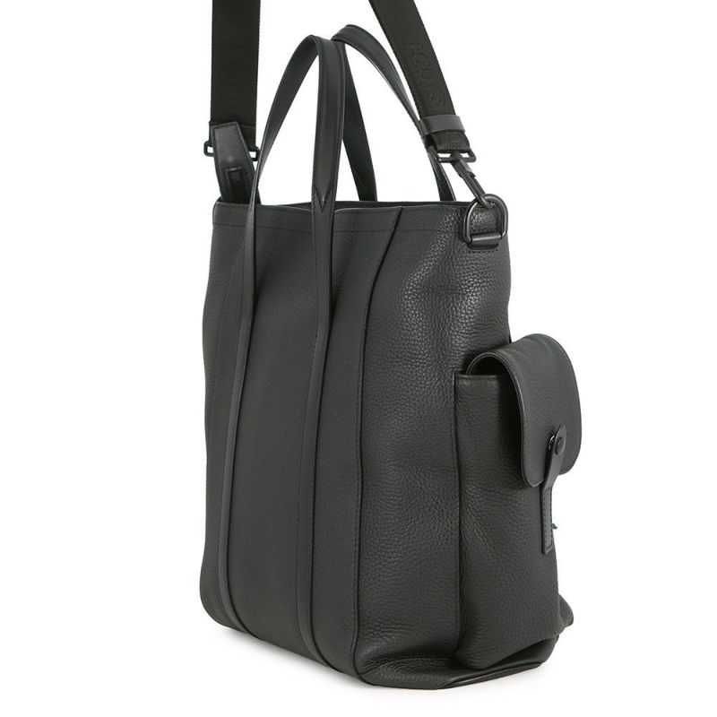 ルイヴィトン トートバッグ トリヨンレザー クリストファー・トート M58479 2way ヴィトン バッグ 2way ショルダー 黒 ブラック