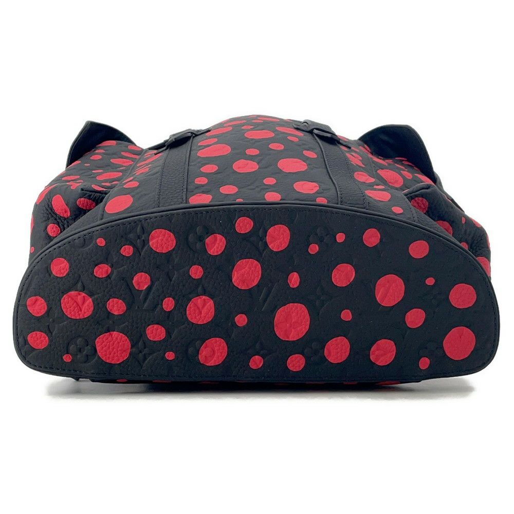 ルイヴィトン リュックサック トリヨン・モノグラム インフィニティドット LV×YK クリストファーMM M21978 草間彌生 黒