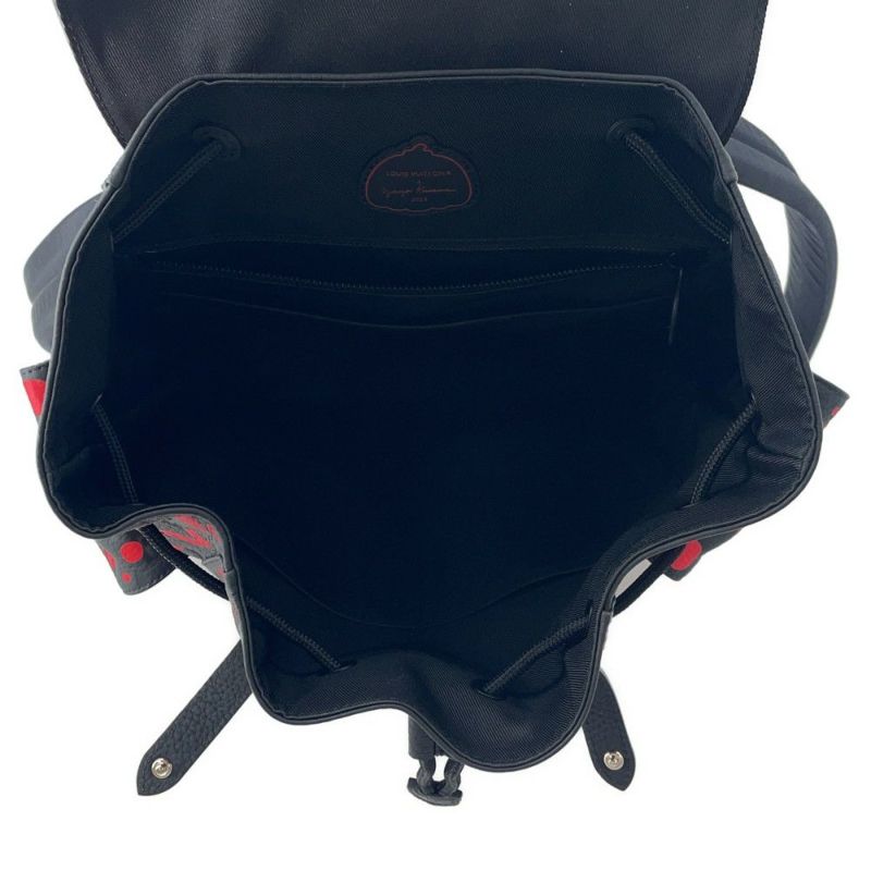 ルイヴィトン リュックサック トリヨン・モノグラム インフィニティドット LV×YK クリストファーMM M21978 草間彌生 黒