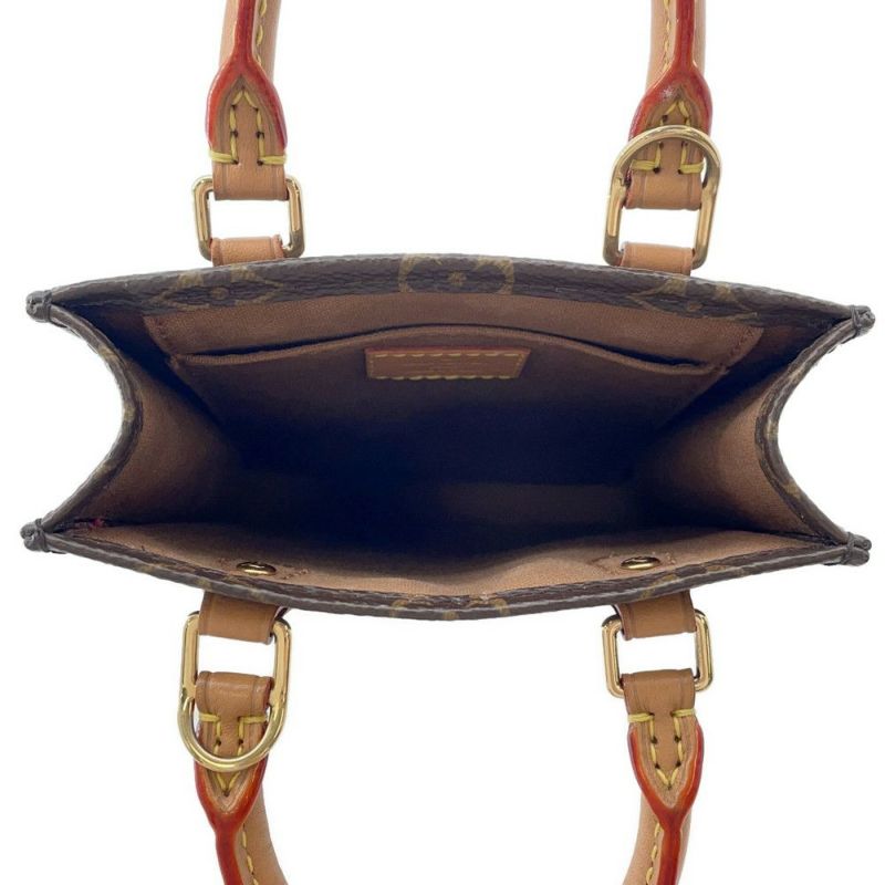 ルイヴィトン ハンドバッグ プティット・サックプラ モノグラム M81295 ヴィトン ミニバッグ 2way ショルダーバッグ