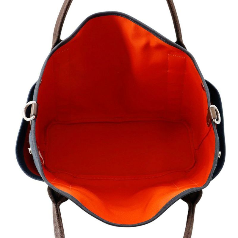 エルメス サックドパンサージュ グルーム SAC DE PANSAGE GROOM ネイビー/フー B刻印 2way