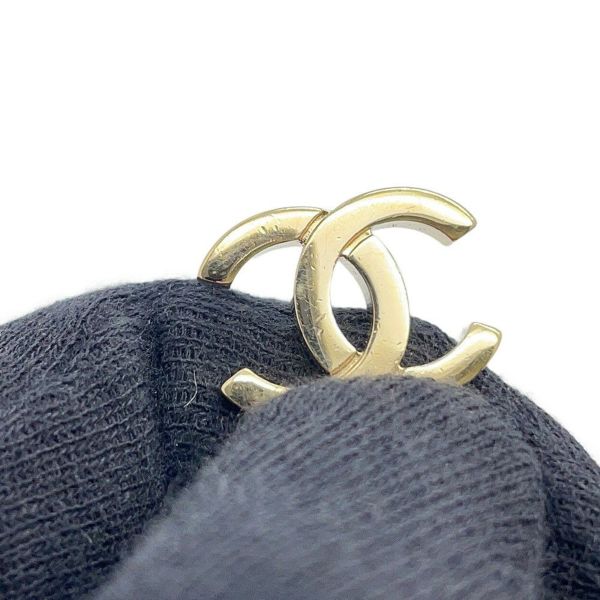 シャネル チェーンショルダーバッグ デカココ ココマーク フルフラップ ツイード/レザー CHANEL 白