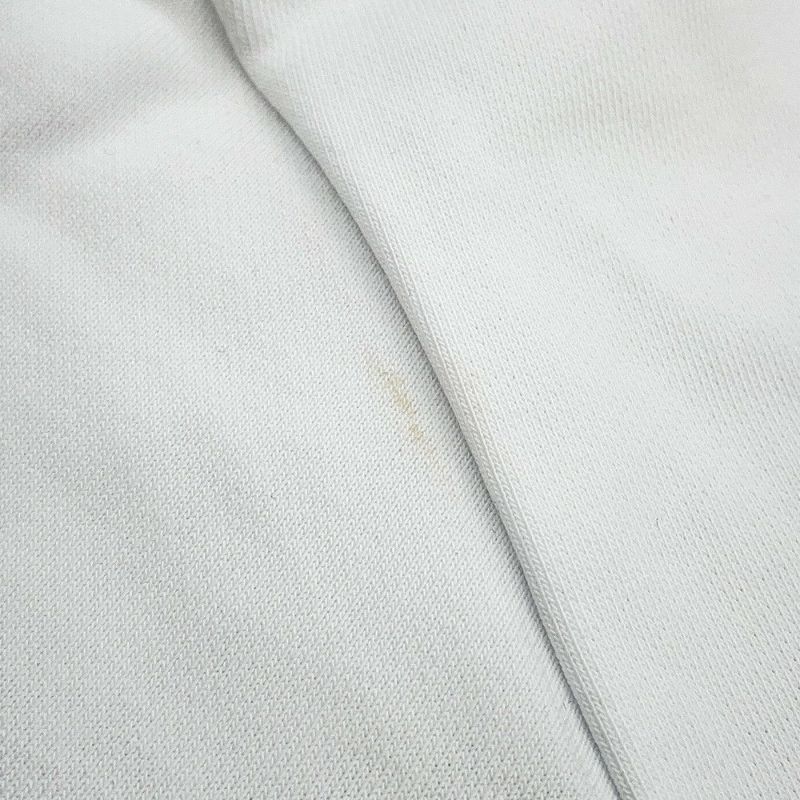 フェンディ パーカー FF切り替え フーディ コットン メンズサイズS FAF681 FENDI トップス 白