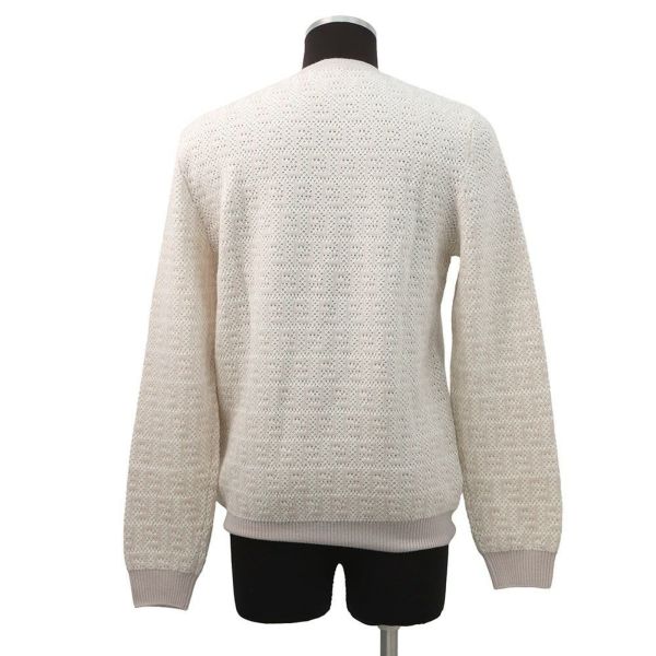 フェンディ ニット FFデザイン プルオーバー ウール メンズサイズ48 FZX034 FENDI トップス